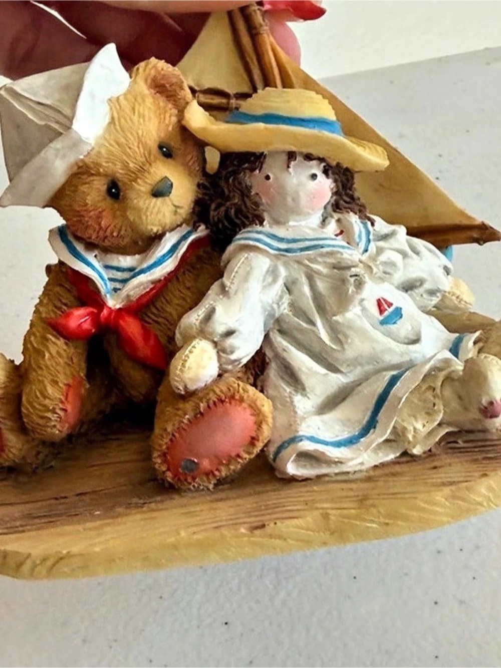 Cherished Teddies Zachary Sailboat Sailor Bear Zachary